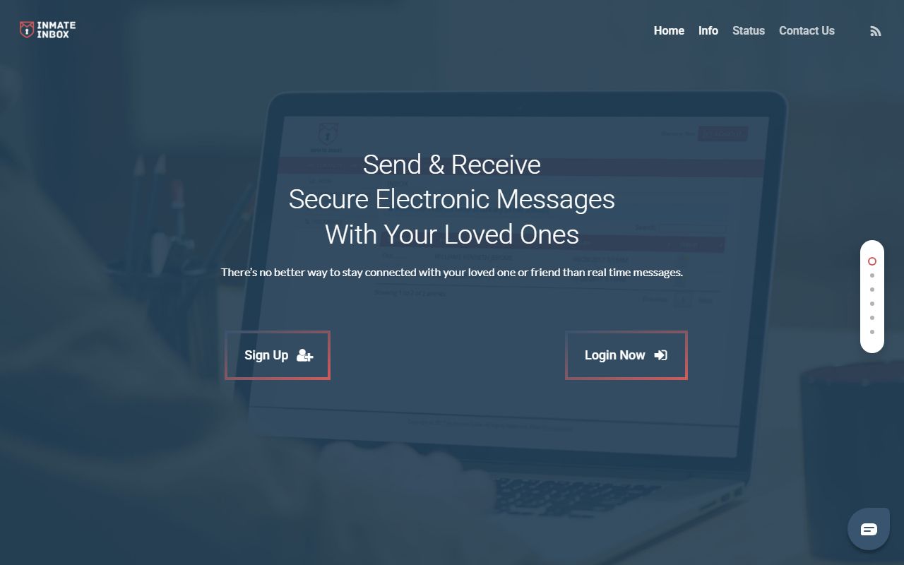 InmateInbox email-only messaging vendor for Colquitt County inmate services